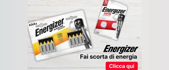 Energizer - Fai scorta di energia